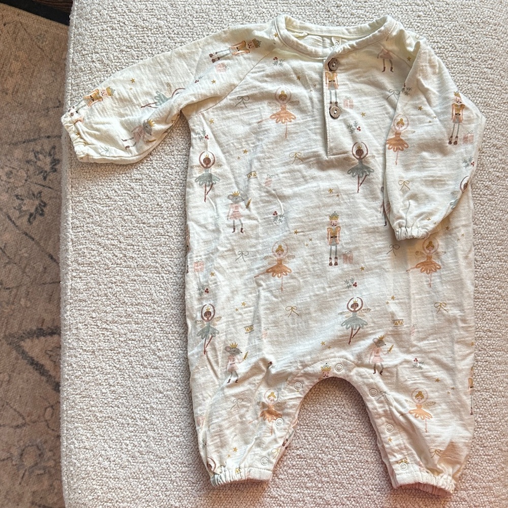 Rylee + Cru Henley Jumpsuit In Nutcracker